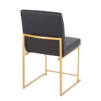 Set of 2 Fuji High Back Dining Chairs - LumiSource