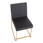 Set of 2 Fuji High Back Dining Chairs - LumiSource