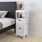 Merrick Lane Mobile Bagno a 2 Cassetti con Ripiano a Giorno