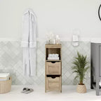 Merrick Lane Mobile Bagno a 2 Cassetti con Ripiano a Giorno
