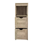 Merrick Lane Mobile Bagno a 2 Cassetti con Ripiano a Giorno