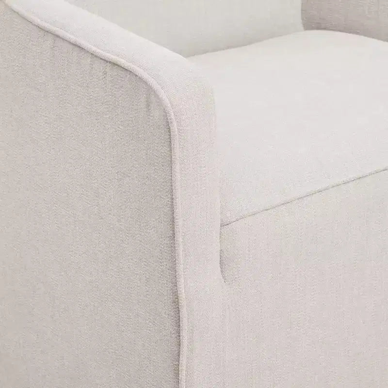 Madison Park Hamilton Slipcover Dining Arm Chair with Casters