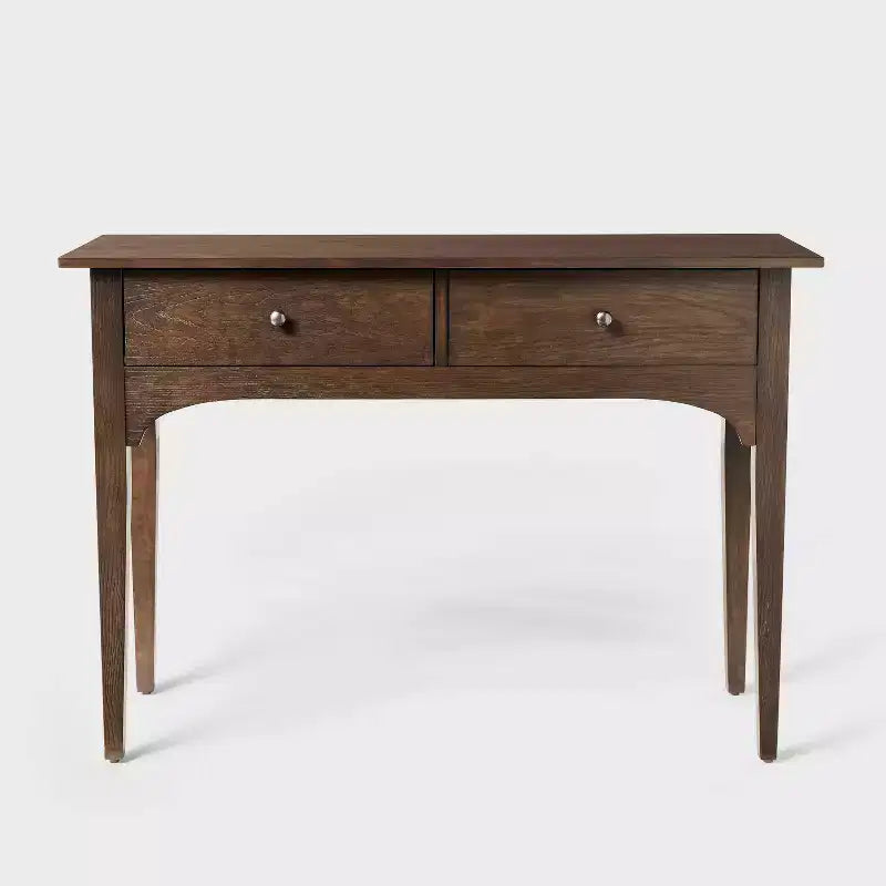 Palma Arched Console Table Dark Brown - Threshold designed with Studio McGee