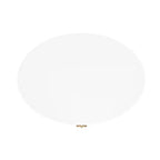 Kate and Laurel Decklyn Glam Oval Side Table