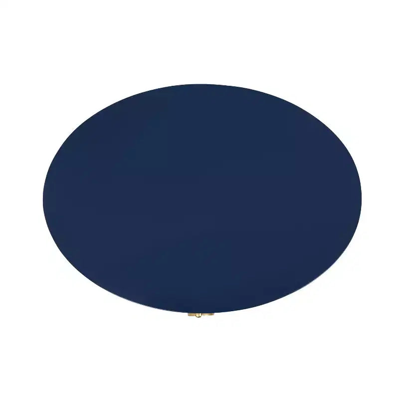 Kate and Laurel Decklyn Glam Oval Side Table