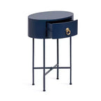 Kate and Laurel Decklyn Glam Oval Side Table