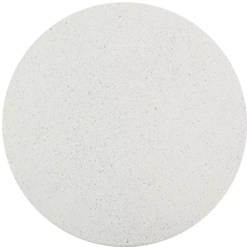 JONATHAN Y Brady 16.25 Minimalist Modern Drum Indoor/Outdoor Accent Table