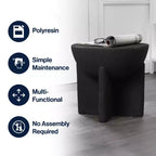 JONATHAN Y Brady 16.25 Minimalist Modern Drum Indoor/Outdoor Accent Table