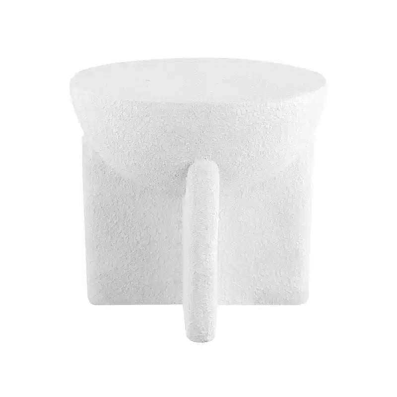 JONATHAN Y Brady 16.25 Minimalist Modern Drum Indoor/Outdoor Accent Table