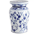 JONATHAN Y Cherry Blossom 17.7 Ceramic Garden Stool/Accent Table