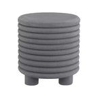 JONATHAN Y Evans 18 Minimalist Modern 3-Legged Drum Indoor/Outdoor Accent Table