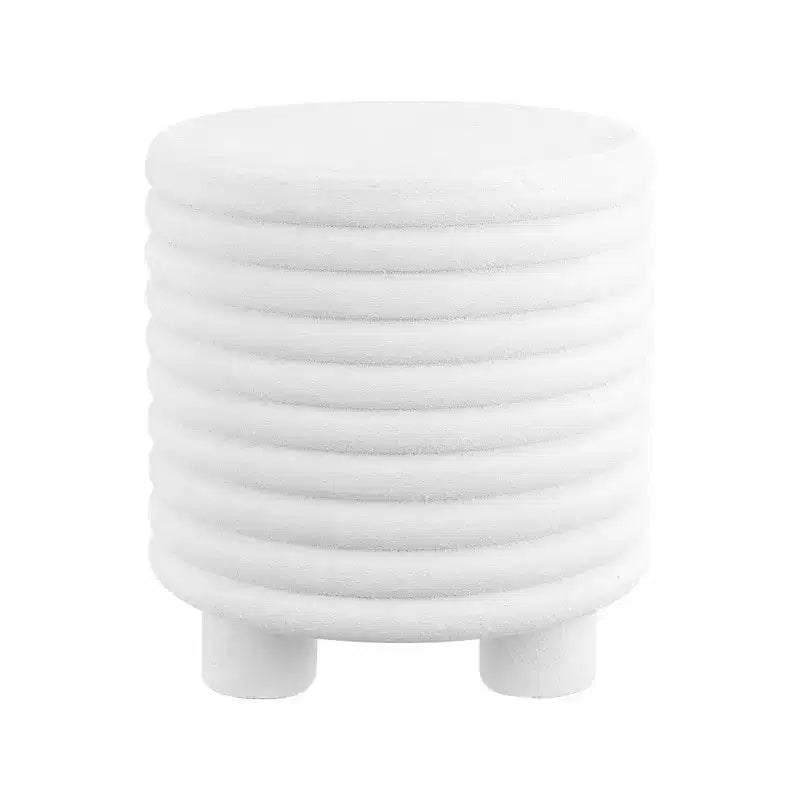 JONATHAN Y Evans 18 Minimalist Modern 3-Legged Drum Indoor/Outdoor Accent Table