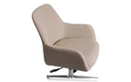 Workspace by Alera Mid-Century Task Chair, Supports Up to 275 lb, 18.9 to 22.24 Seat Height, Cream Seat, Cream Back