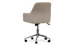 Workspace by Alera Mid-Century Task Chair, Supports Up to 275 lb, 18.9 to 22.24 Seat Height, Cream Seat, Cream Back