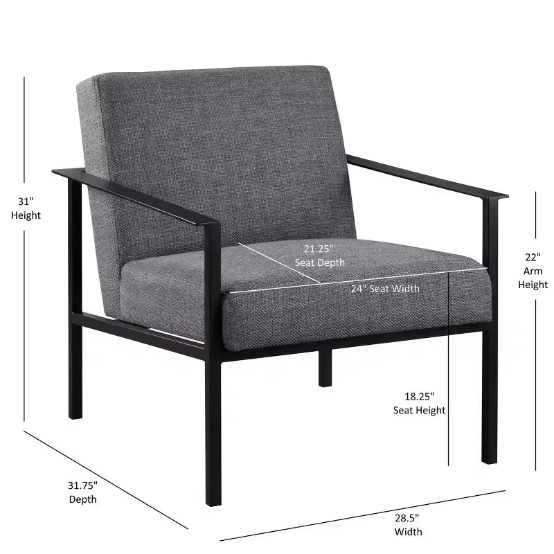 Sedia accentata fissa in metallo Comfort Pointe Milano