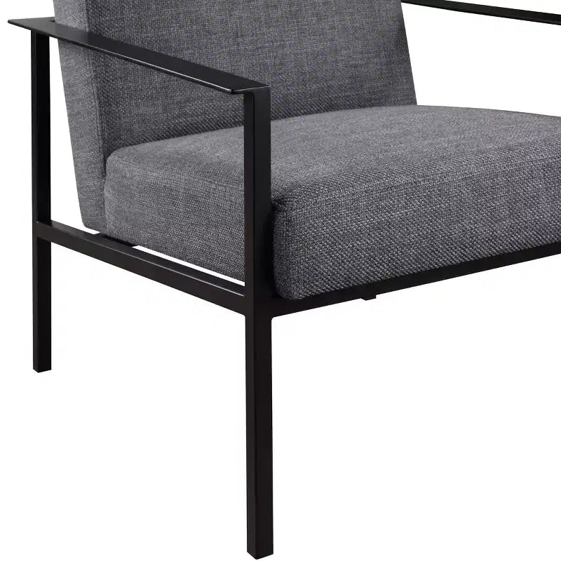Sedia accentata fissa in metallo Comfort Pointe Milano