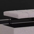 WyndenHall Elliot Large Square Coffee Table Storage Ottoman