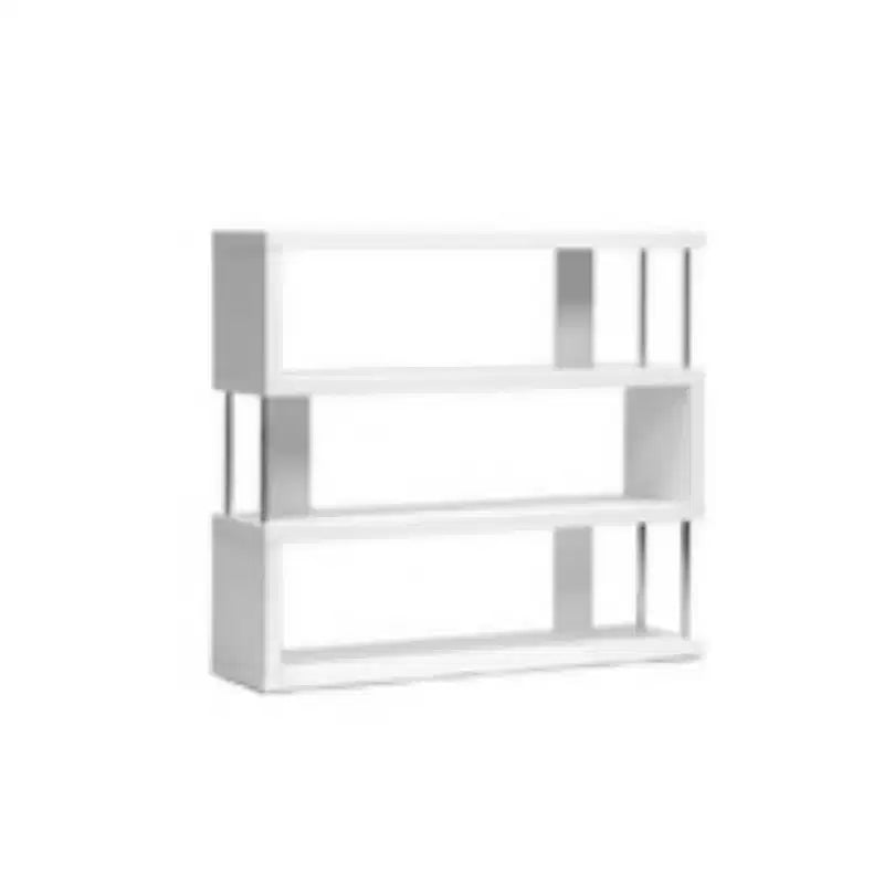 38.5" Barnes Three Shelf Modern Bookshelf - Baxton Studio
