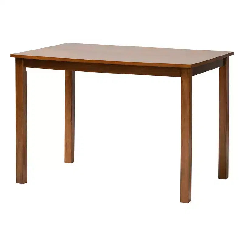 Tavolo da pranzo moderno in legno Baxton Studio Eveline 43 pollici