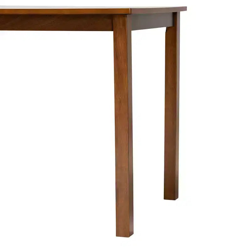 Tavolo da pranzo moderno in legno Baxton Studio Eveline 43 pollici