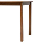 Tavolo da pranzo moderno in legno Baxton Studio Eveline 43 pollici
