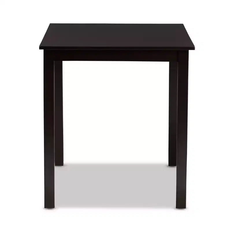 Tavolo da pranzo moderno in legno Baxton Studio Eveline 43 pollici