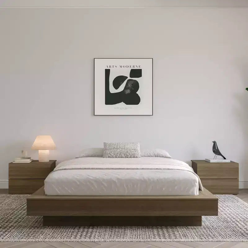 Nexera Queen Marconi Platform Bed