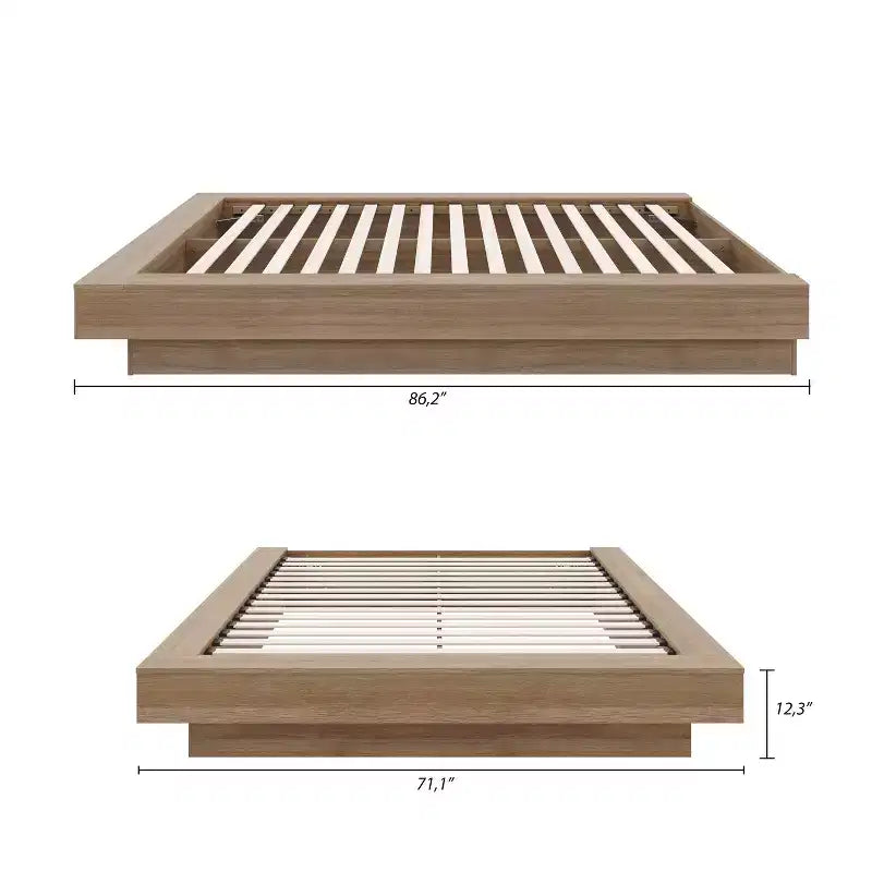 Nexera Queen Marconi Platform Bed