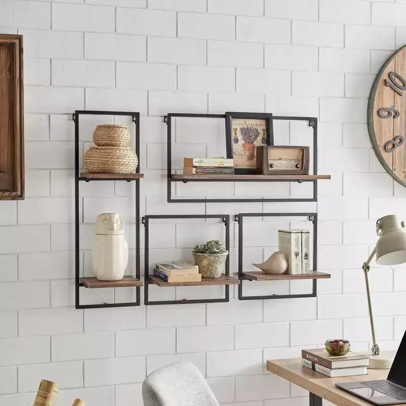 4pc Framed Wall Shelf Set - Danya B.