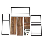 4pc Framed Wall Shelf Set - Danya B.