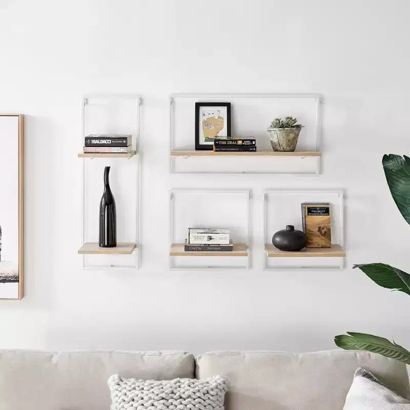 4pc Framed Wall Shelf Set - Danya B.