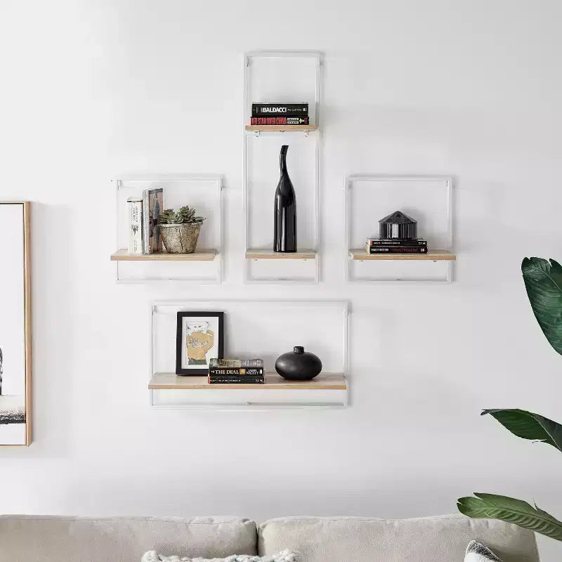 4pc Framed Wall Shelf Set - Danya B.