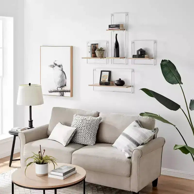 4pc Framed Wall Shelf Set - Danya B.