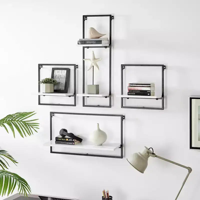 4pc Framed Wall Shelf Set - Danya B.
