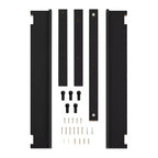 29 x 16 2-Tier Ledge Wall Shelf Organizer with Five Hanging Hooks - Danya B.