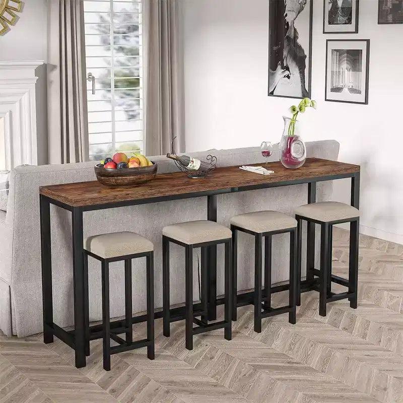 Tribesigns 70.9 Sofa Table, Narrow Entryway Table for Living Room