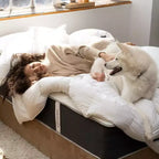 Materasso Ibrido a Molle e Memory Foam Lincove da 12 Pollici - Materasso Medio Rigido Certificato CertiPUR-US - Supporto Adattivo, Sollievo dalla Pressione - Prodotto negli USA