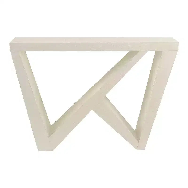 24/7 Shop At Home 48 Tavolo consolle rettangolare moderno Sunguard con design geometrico
