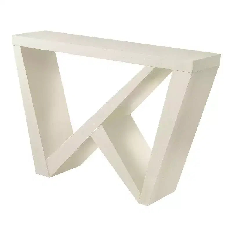 24/7 Shop At Home 48 Tavolo consolle rettangolare moderno Sunguard con design geometrico