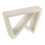 24/7 Shop At Home 48 Tavolo consolle rettangolare moderno Sunguard con design geometrico