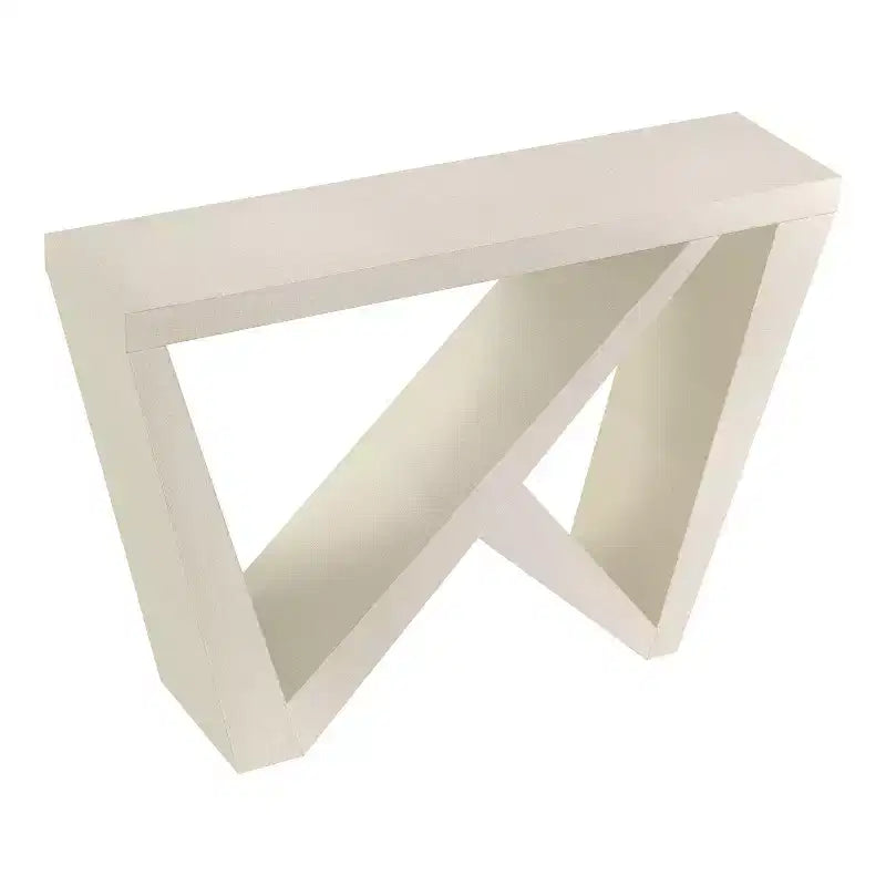 24/7 Shop At Home 48 Tavolo consolle rettangolare moderno Sunguard con design geometrico