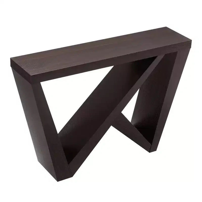 24/7 Shop At Home 48 Tavolo consolle rettangolare moderno Sunguard con design geometrico