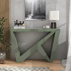 24/7 Shop At Home 48 Tavolo consolle rettangolare moderno Sunguard con design geometrico