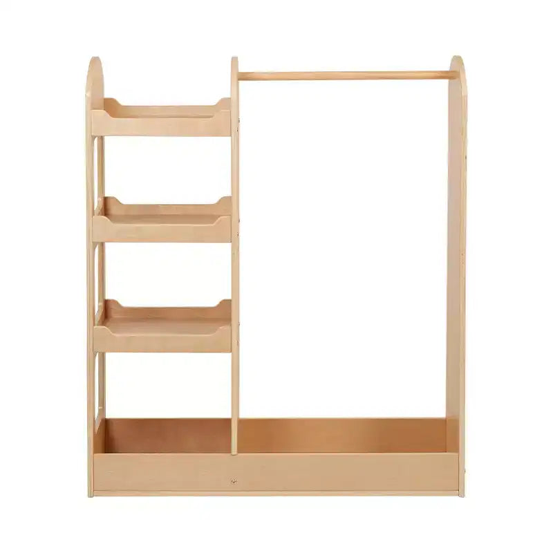 ECR4Kids Dress-Up Center with Mirror Costume Organizer, Montessori Furniture