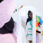 ECR4Kids Dress-Up Center with Mirror Costume Organizer, Montessori Furniture