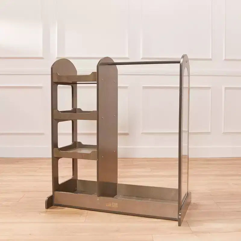 ECR4Kids Dress-Up Center with Mirror Costume Organizer, Montessori Furniture