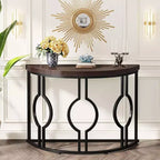 Tribesigns 43 Half Moon Console Table