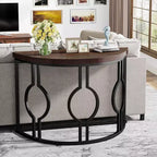 Tribesigns 43 Half Moon Console Table