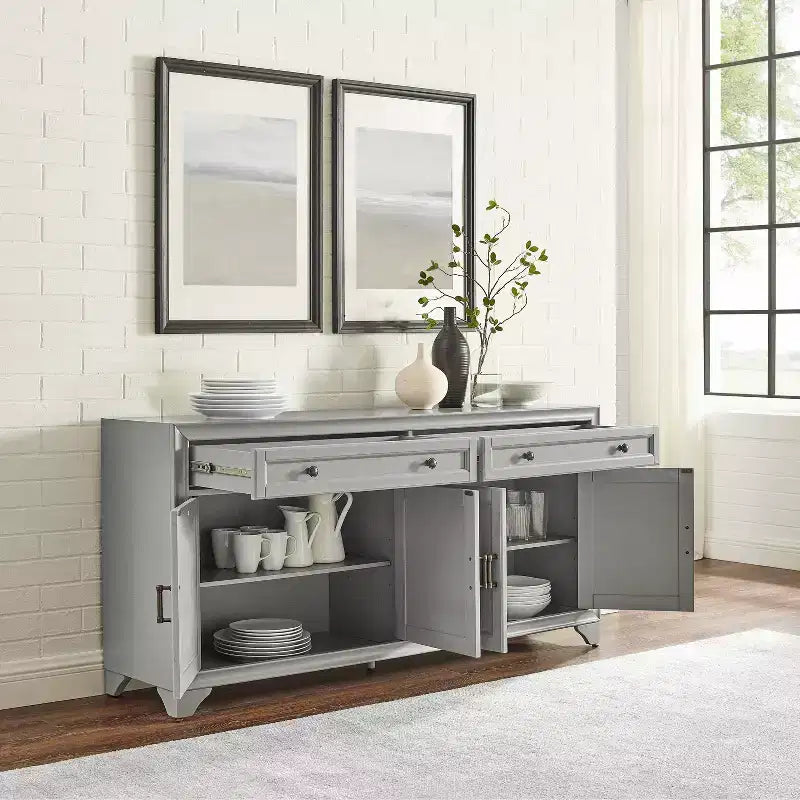 Tara Sideboard Distressed - Crosley