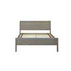 Max & Lily Letto matrimoniale con testiera, piattaforma letto in legno massello per bambini